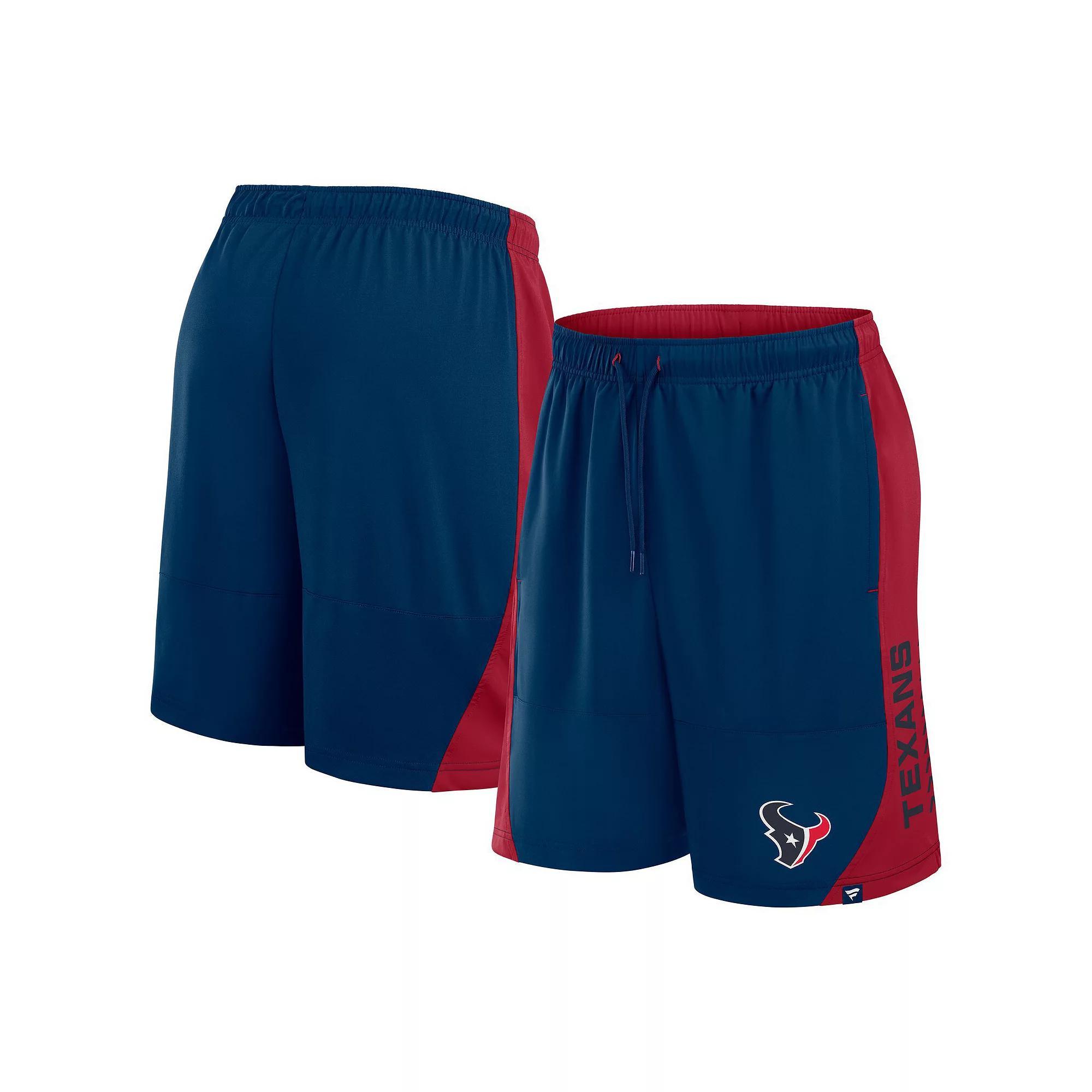 Men's Fanatics Navy Houston Texans No Defense Shorts, Size: 3XL, Blue Product Image