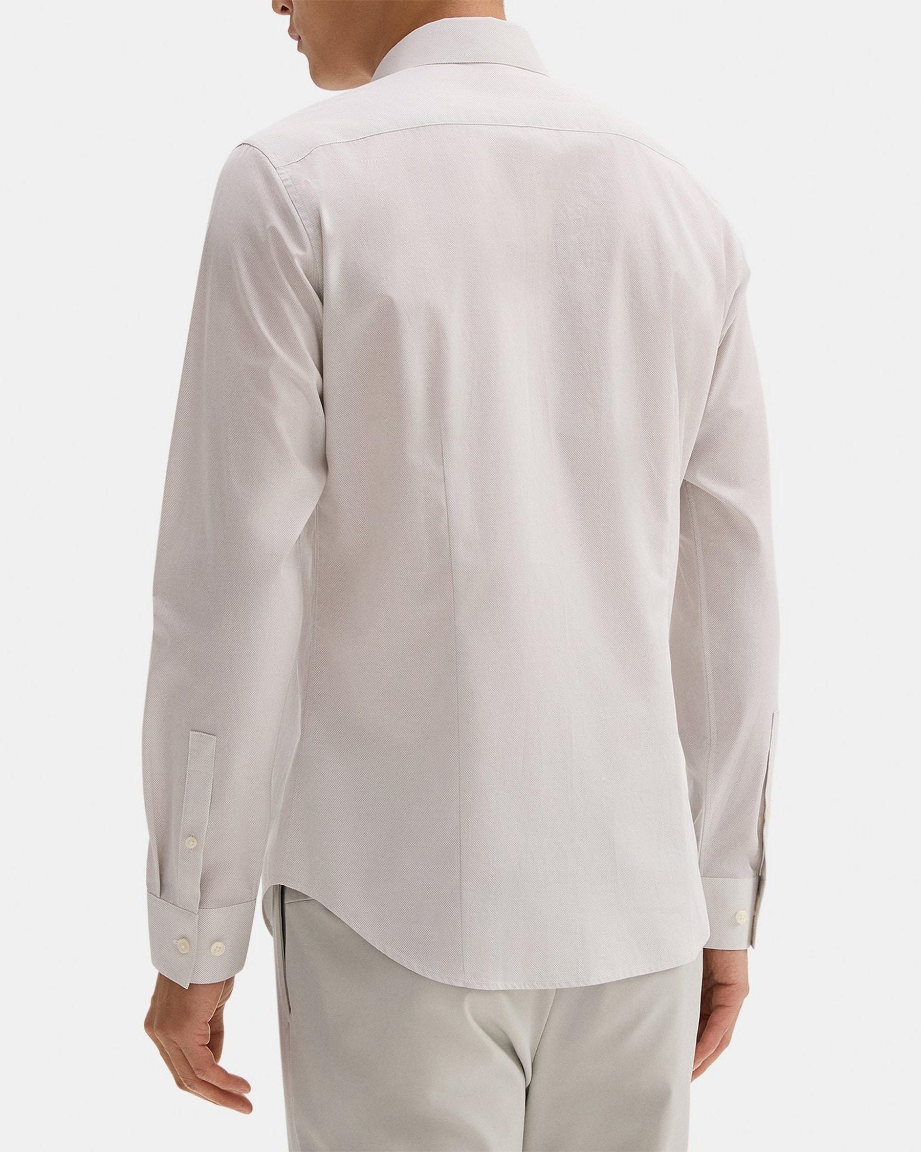 Tailored Shirt in Tile Cotton Product Image