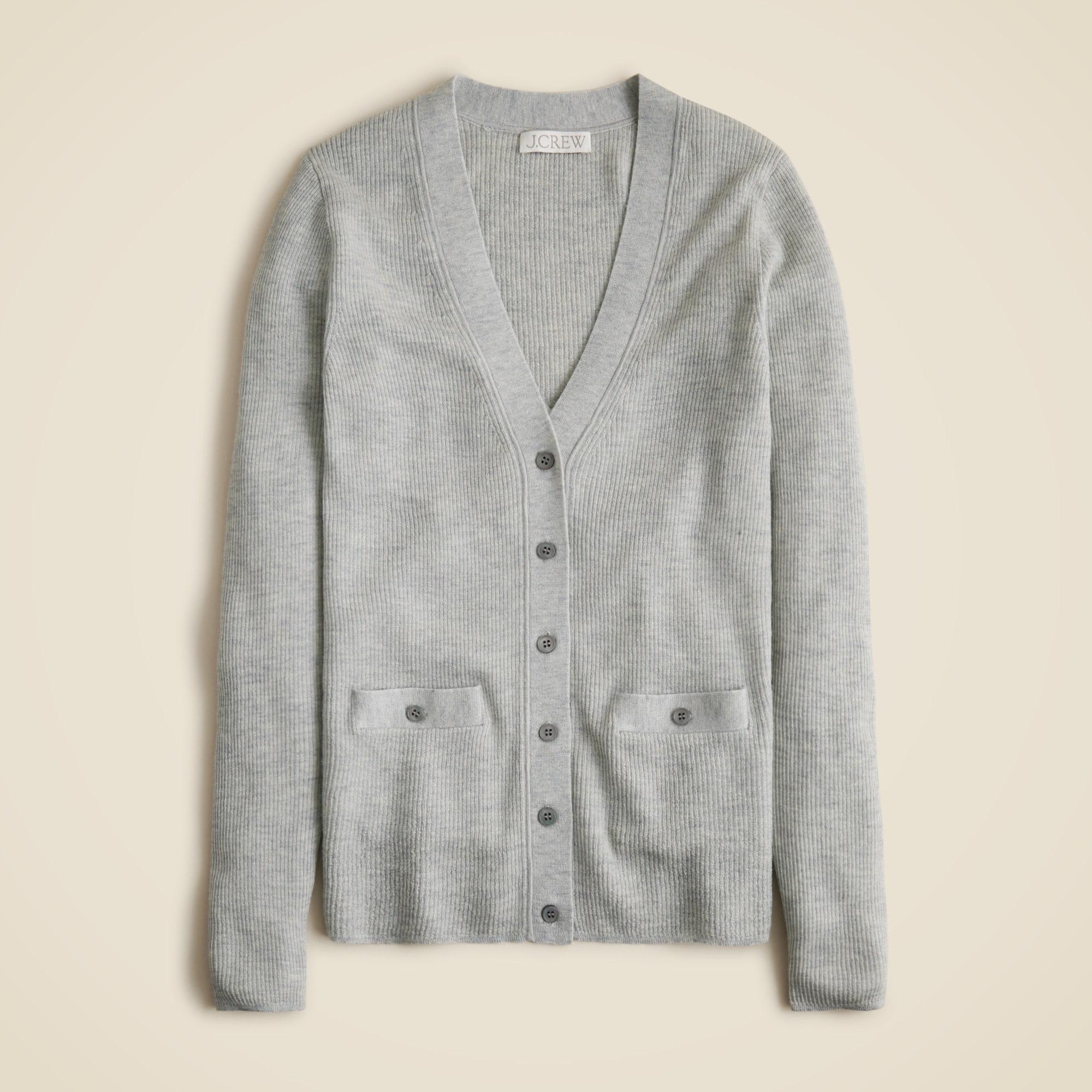 Cashmere-silk blend cardigan Product Image