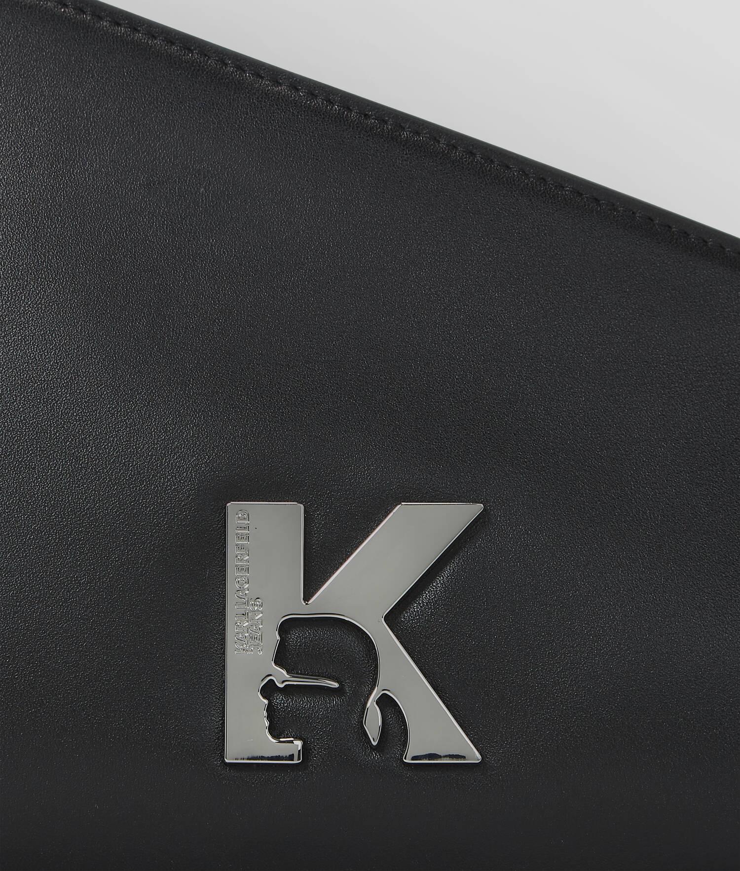 GEO LEATHER SHOULDER BAG Product Image