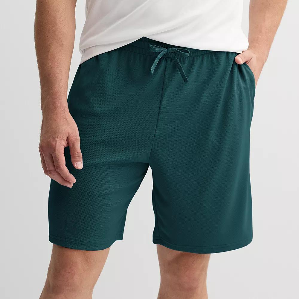 Men's Tek Gear® 9 in. Mesh Shorts, Size: XL, Lost Lagoon Product Image