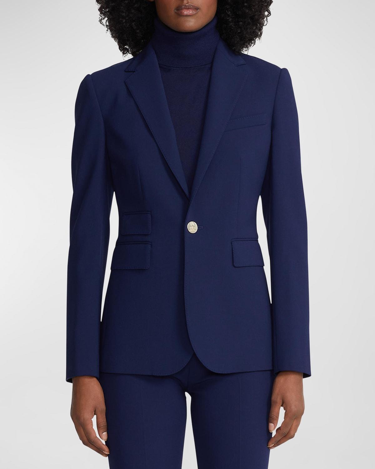 Parker One-Button Wool Jacket Product Image