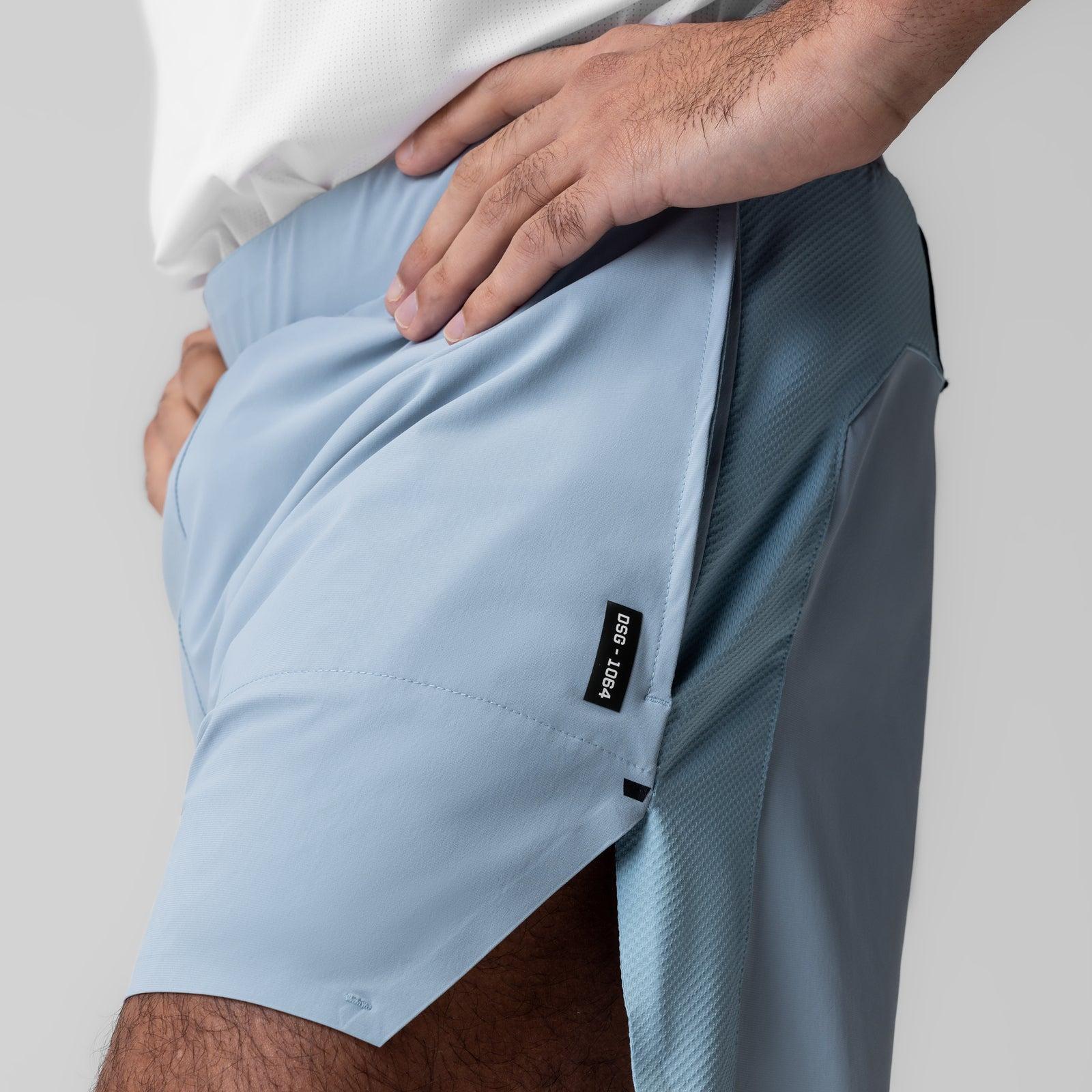 1064. Tetra-Lite® 6" Bonded Training Short - Light Sky Product Image