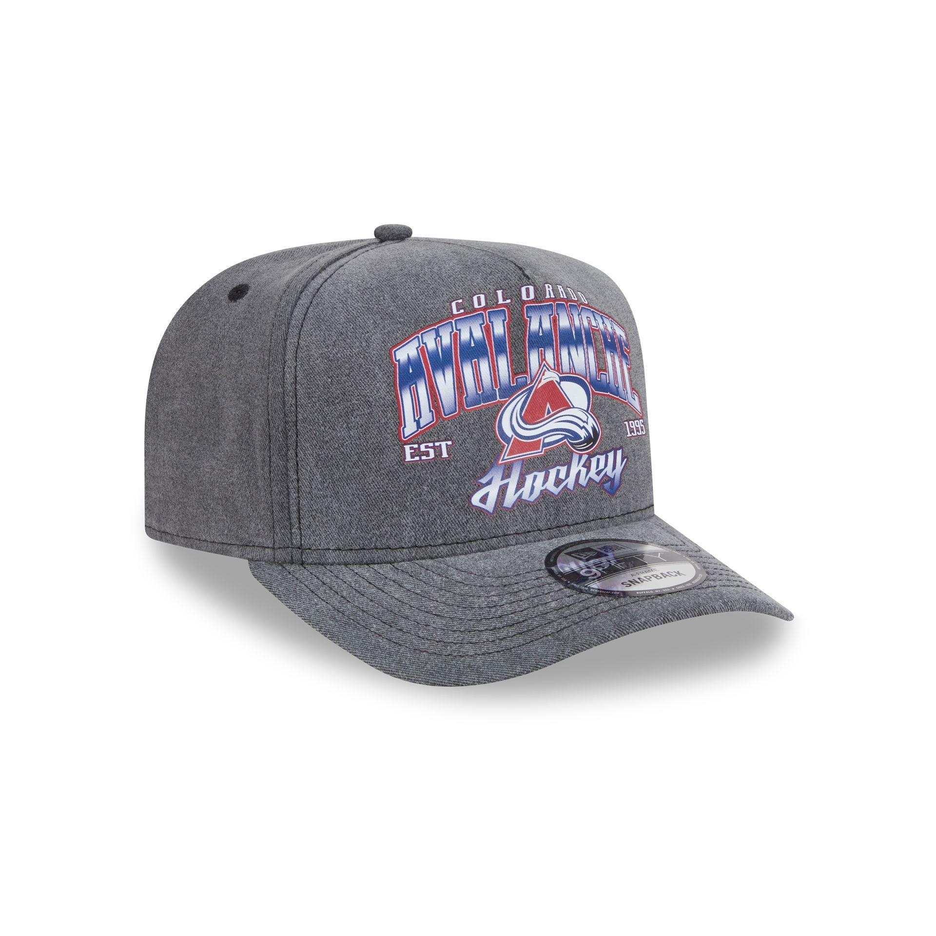 Colorado Avalanche Washed 9FIFTY A-Frame Snapback Hat Male Product Image