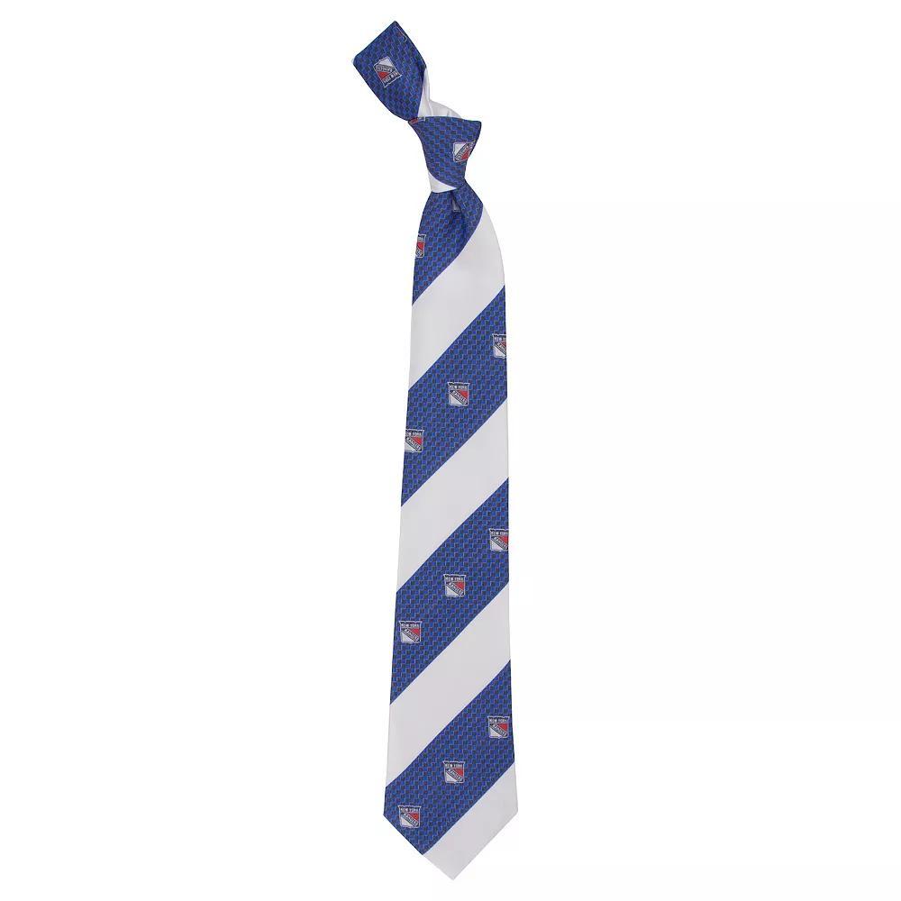 Men's New York Rangers Striped Tie, Ran Team Product Image