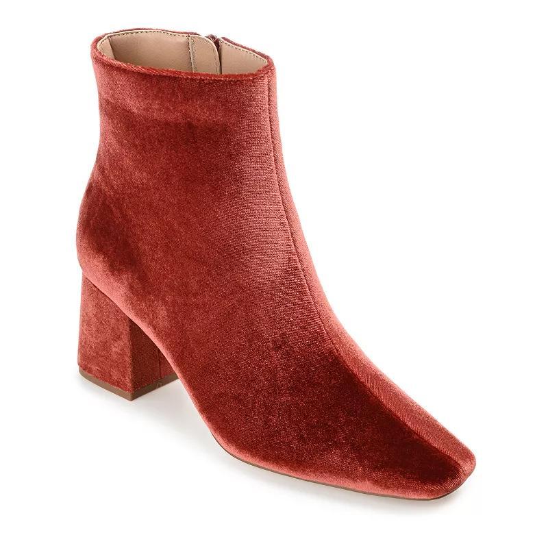 Journee Hazara Tru Comfort Foam Womens Heeled Ankle Boots Product Image