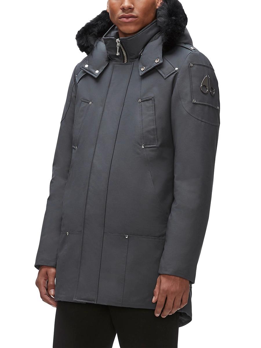 Mens Stirling Down Parka Coat Product Image