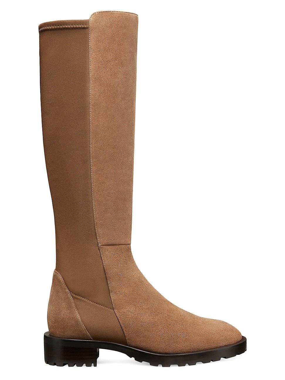 Stuart Weitzman Womens 50/50 Knee High Lug Boots Product Image