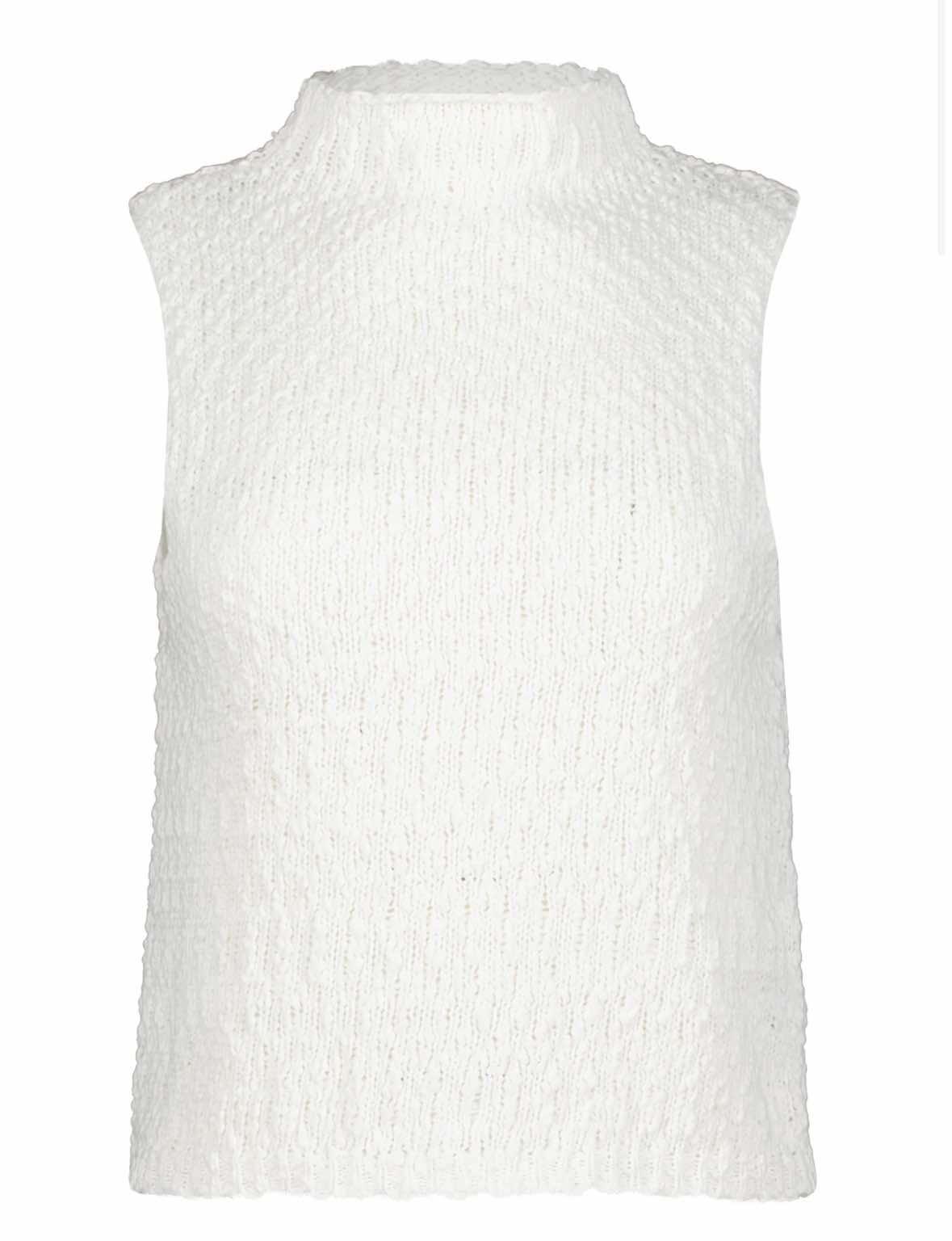 Stella Funnel Neck Sleeveless Sweater- Bishop + Young Product Image