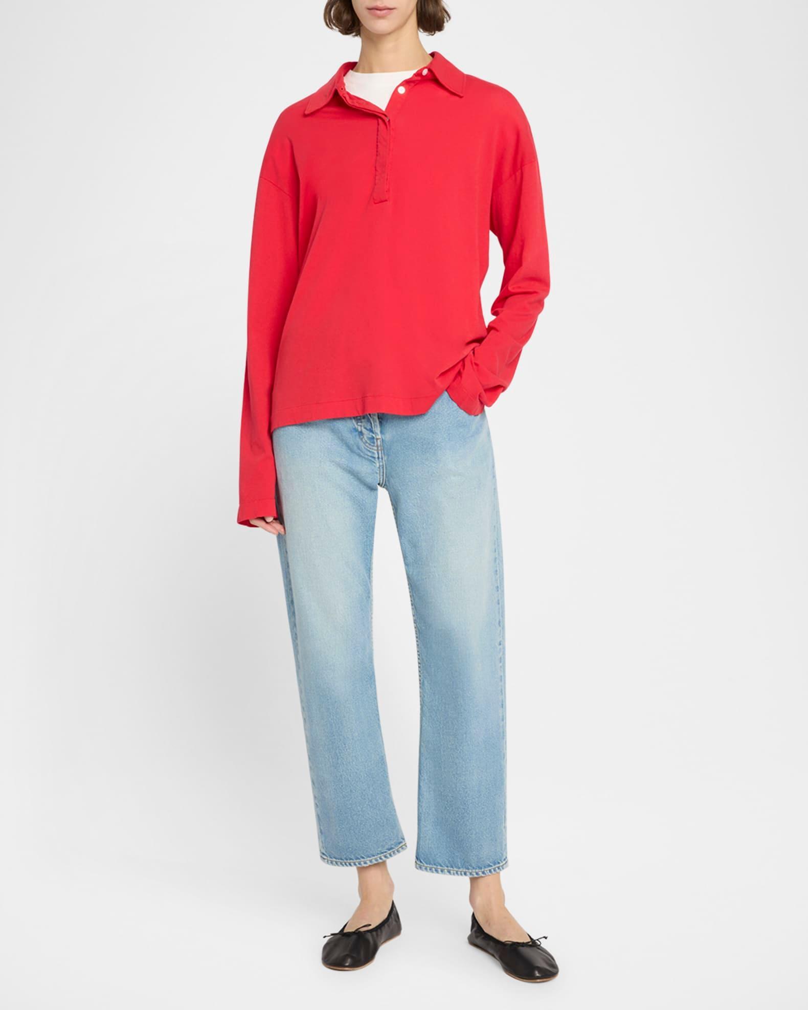 Riaco Mid-Rise Jeans Product Image