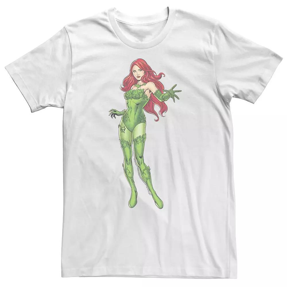 Big & Tall DC Comics Earth Day Poison Ivy Full Figure Standing Reach Tee, Men's, Size: 3XL, White Product Image
