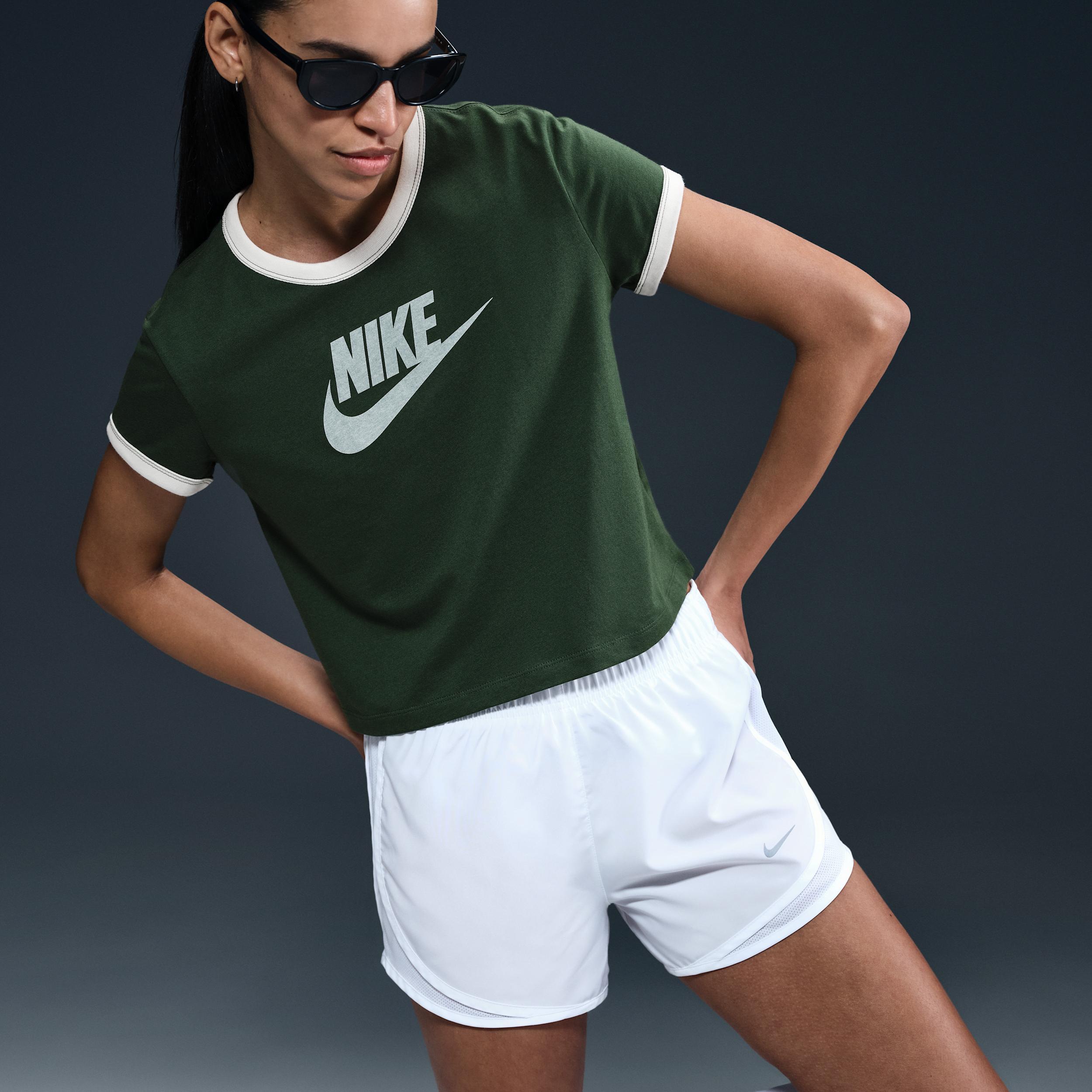 Women's Nike Sportswear Short-Sleeve Ringer T-Shirt Product Image