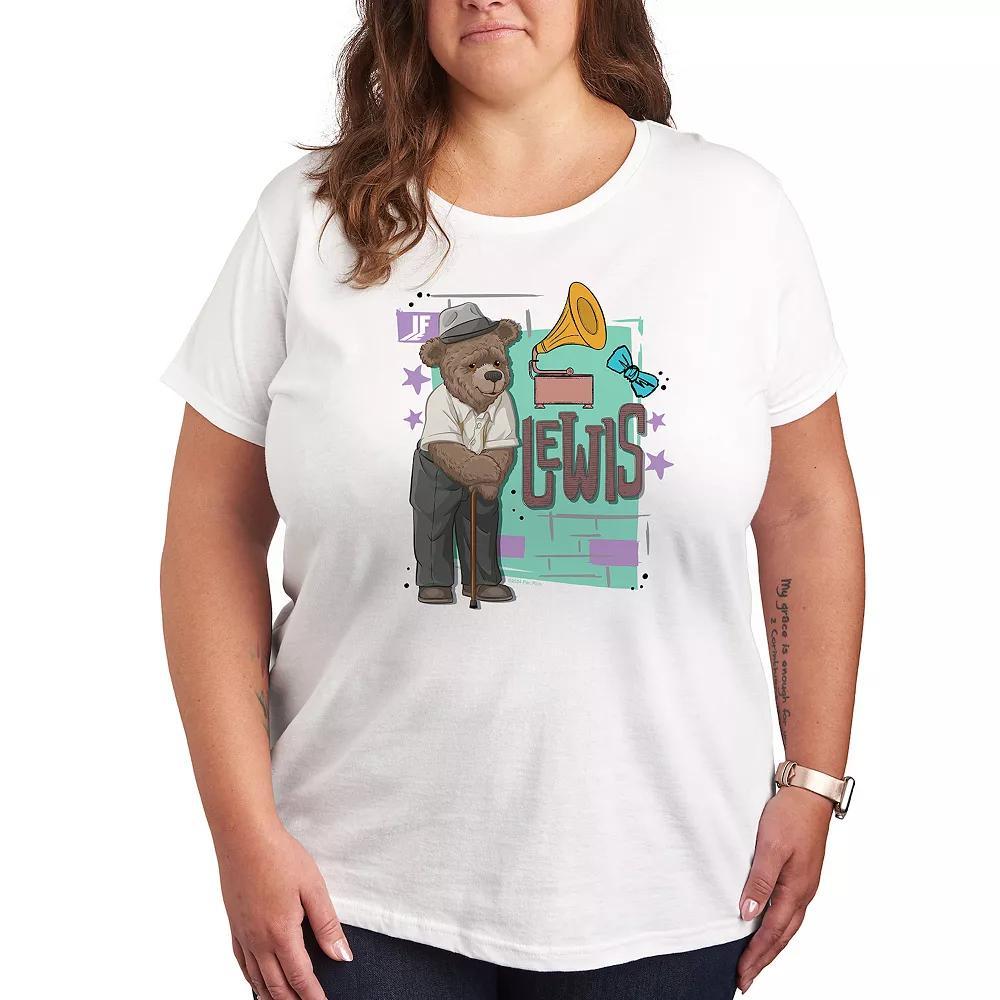 Plus MTV Club Art Graphic Tee, Womens Product Image