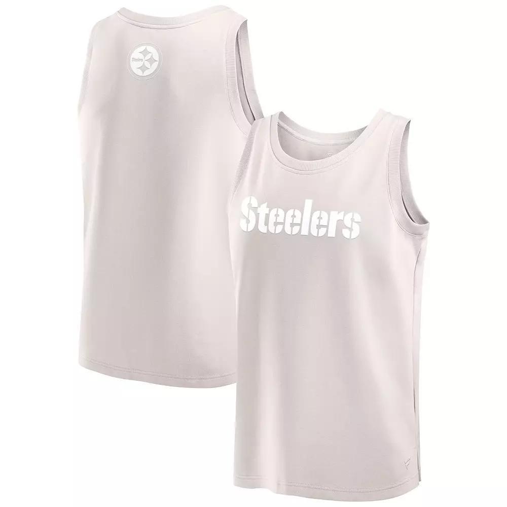 Men's Fanatics Cream Buffalo Bills Elements Tank Top, Size: 3XL, Beige Product Image