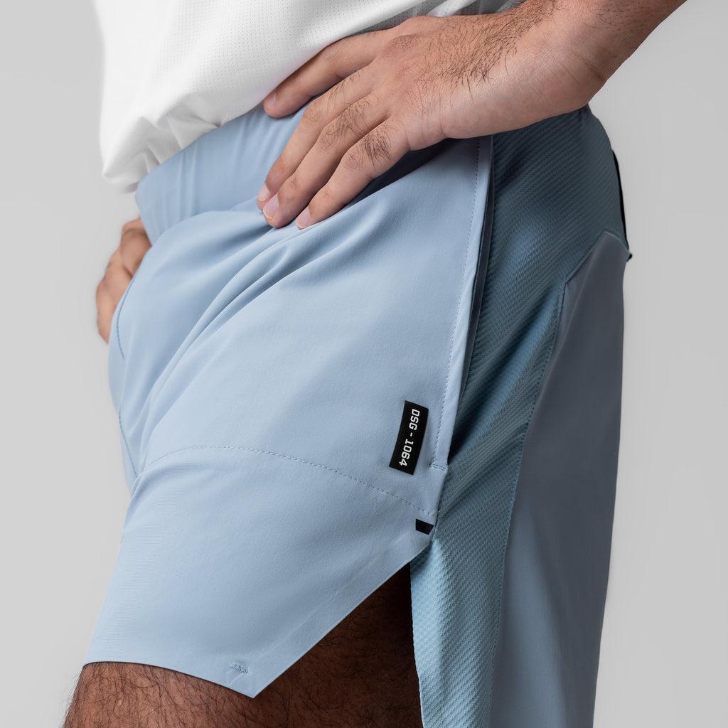 1064. Tetra-Lite® 6" Bonded Training Short - Light Sky Product Image