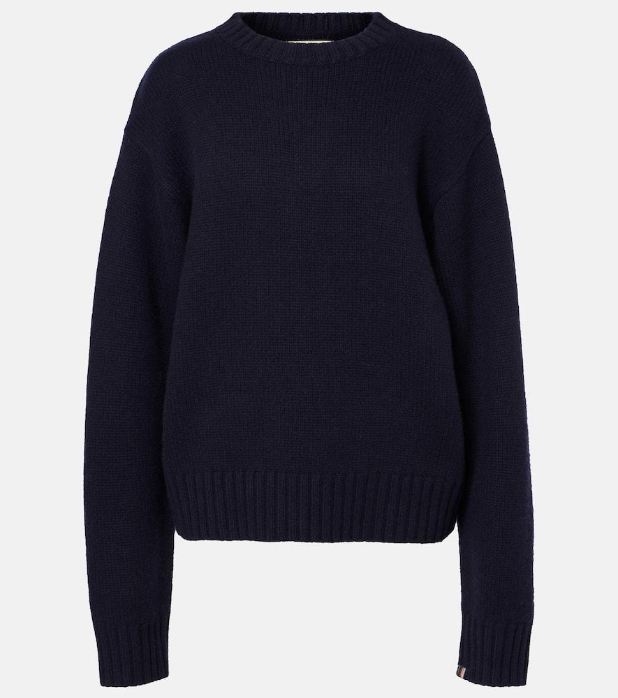 EXTREME CASHMERE N°123 Bourgeois Cashmere Sweater In Beige Product Image