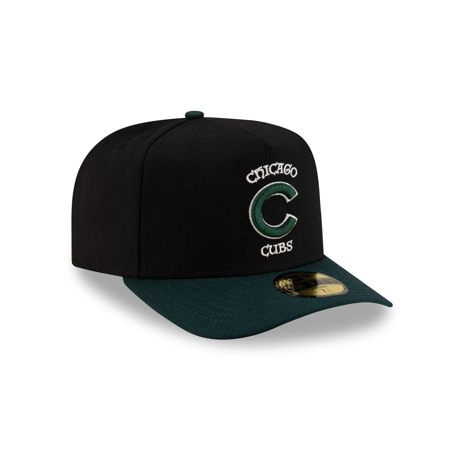 Just Caps St. Patrick's Day Chicago Cubs 59FIFTY A-Frame Fitted Hat Male Product Image