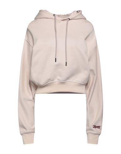 VICTORIA BECKHAM Cropped Logo Hoody In Soft Ecru Product Image