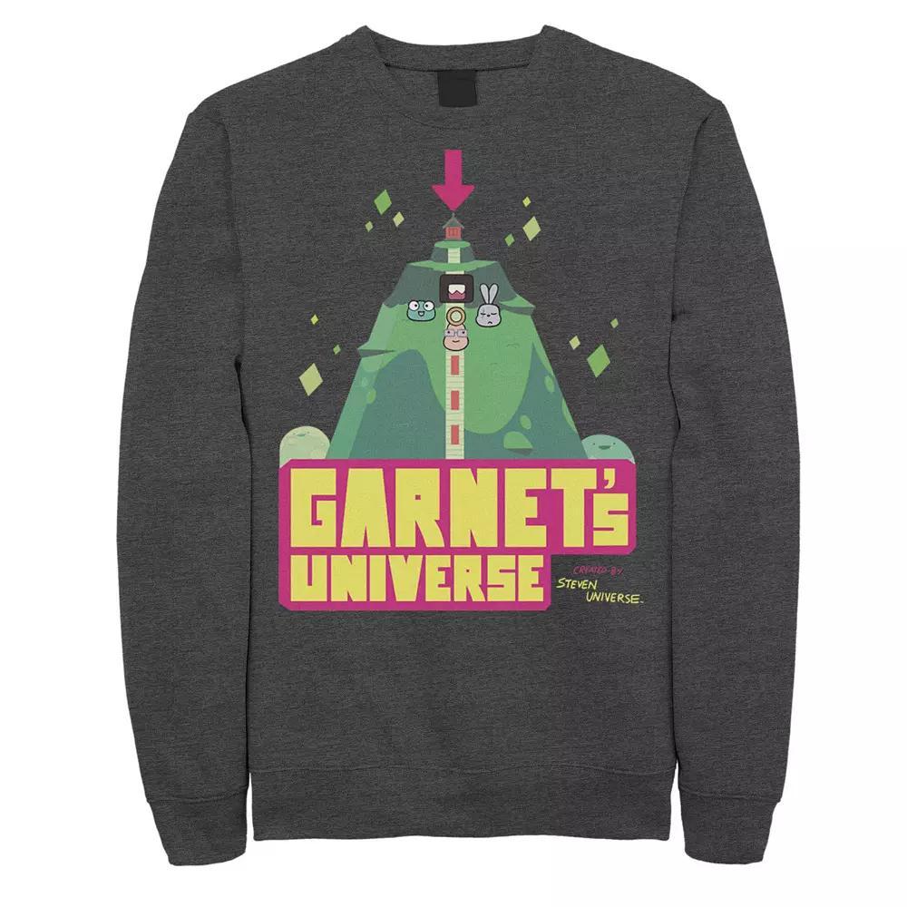 Men's Cartoon Network Steven Universe Garnet's Universe Cartoon Sweatshirt, Size: 3XL, Black Product Image
