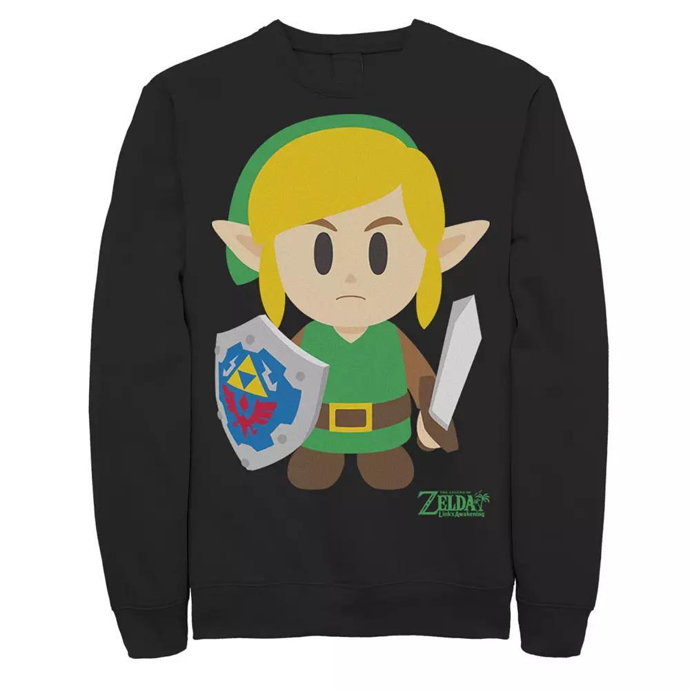 Men's Nintendo Legend Of Zelda Links Awakening Link Avatar Fleece, Size: XL, Blue Product Image
