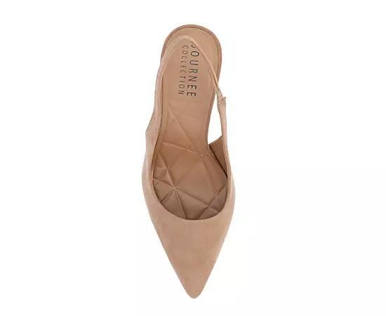 Journee Tru Comfort Foam Elenney Womens Slingback Heels Product Image