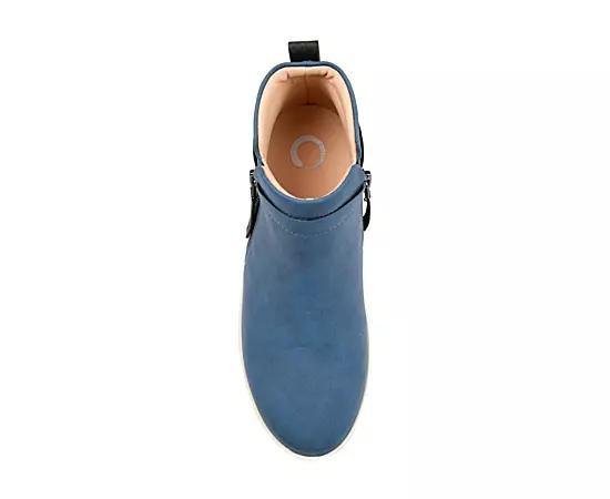 Journee Collection Womens Frankie Mid Top Sneaker Product Image
