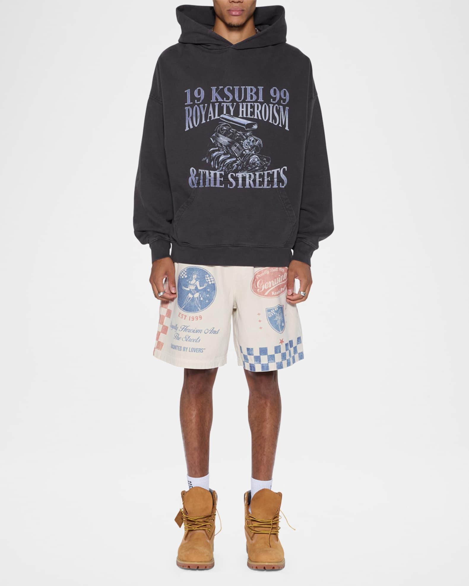 Men's Pit Lane Life Printed Pull-On Shorts Product Image