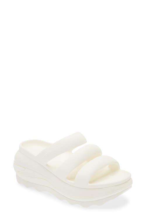 Crocs Womens Mega Crush Triple Strap Platform Slide Sandals Product Image