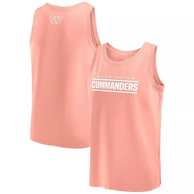 Men's Fanatics Coral Washington Commanders Elements Tank Top, Size: Small, Wft Pink O Product Image