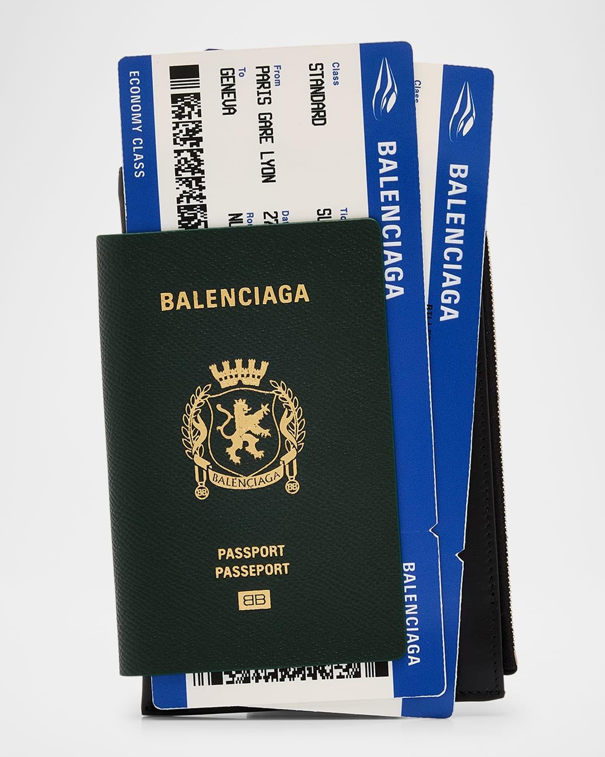 Mens Calfskin Passport Phone Holder Product Image