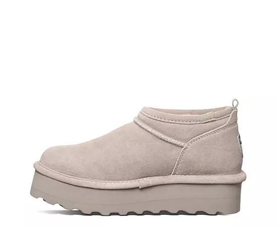 Bearpaw Retro Super Shorty Faux Suede Womens Boots Product Image