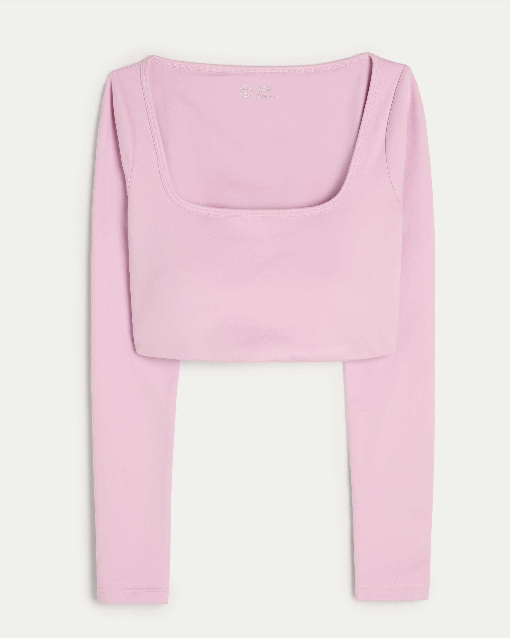 Gilly Hicks Active Recharge Ultra-Crop Long-Sleeve Top Product Image