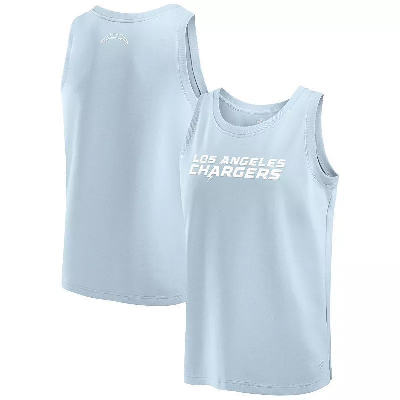 Men's Fanatics Light Blue Los Angeles Chargers Elements Tank Top, Size: 5XL Product Image