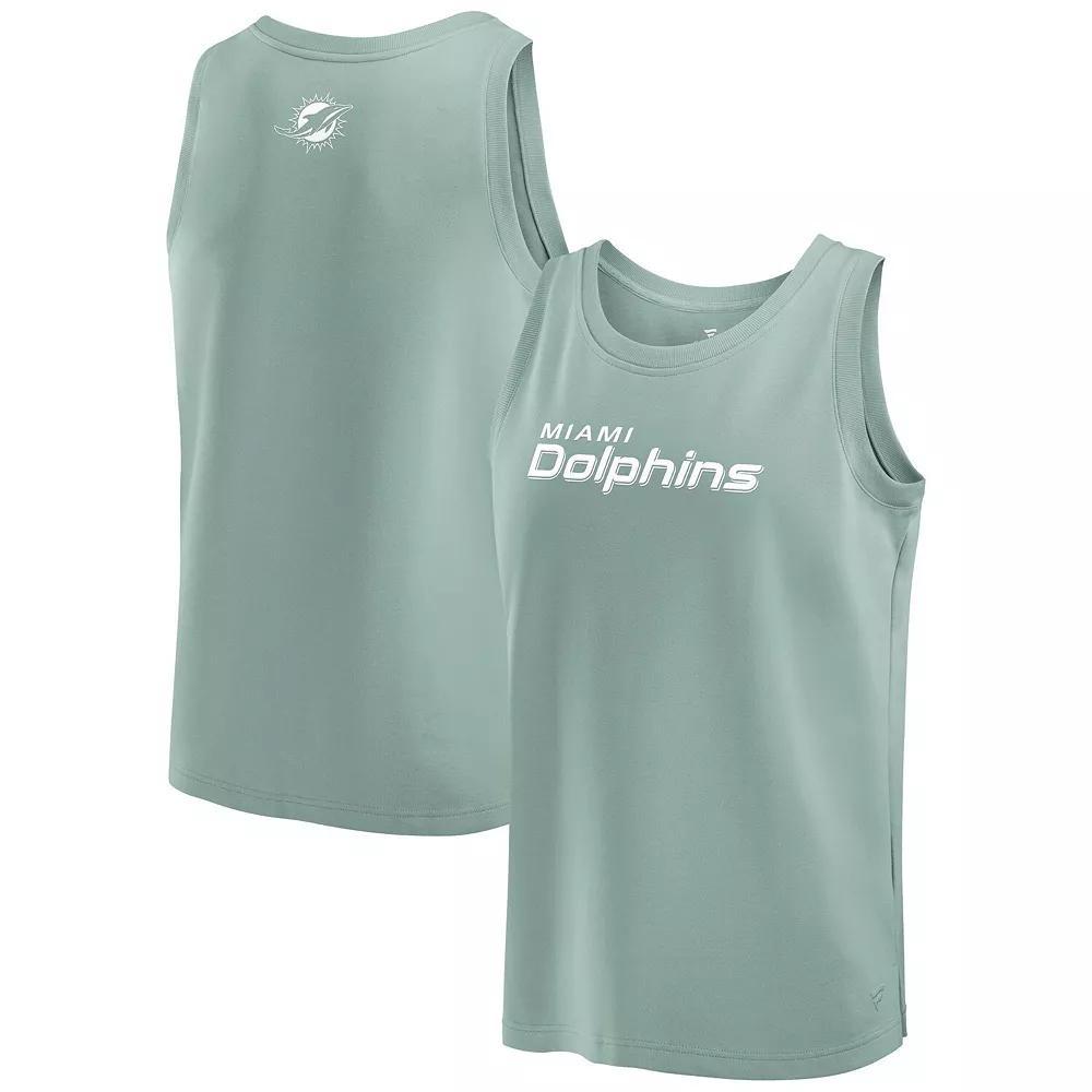Men's Fanatics Mint Miami Dolphins Elements Tank Top, Size: XL, Team Product Image