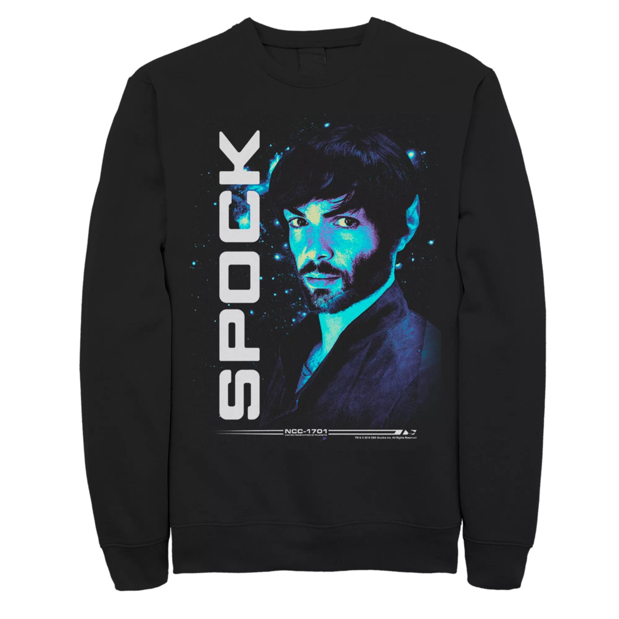 Men's Star Trek Discovery Spock Sweatshirt, Size: XXL, Black Product Image