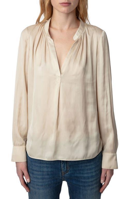 Tink Satin Tunic Top Product Image