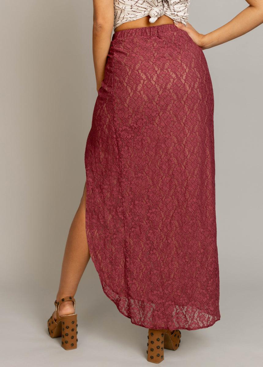 Anita Skirt in Deep Rose Female Product Image