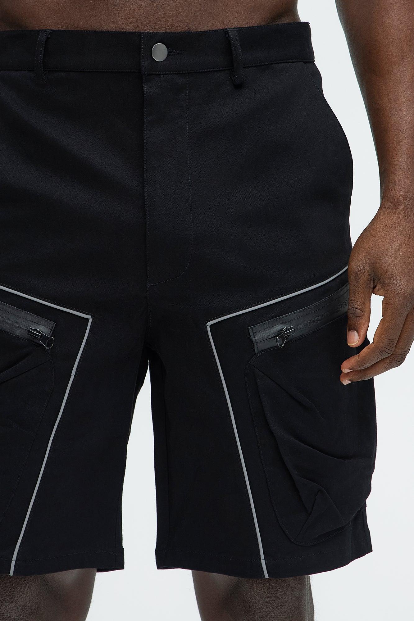 Word On The Street Utility Short - Black Product Image