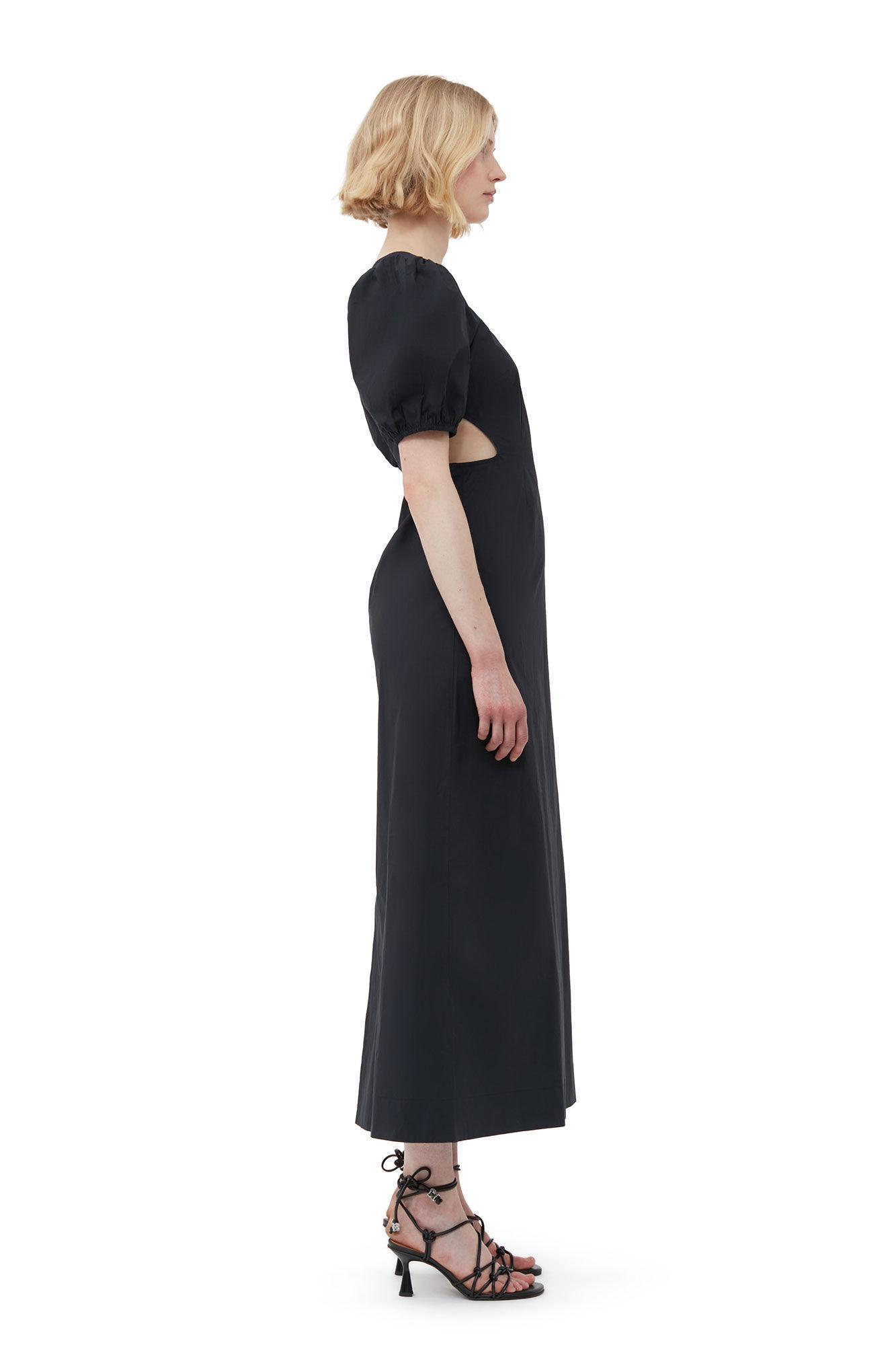 Cotton Poplin Cutout Dress Product Image