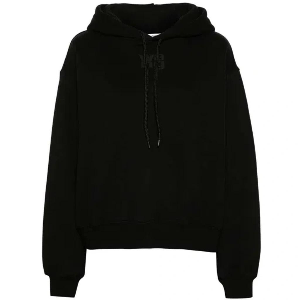 ALEXANDER WANG T T By Alexander Wang Sweatshirts In Black Product Image