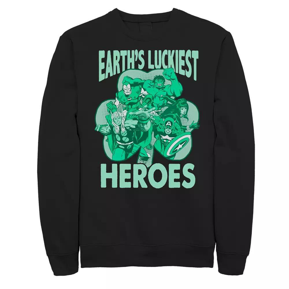 Big & Tall The Legend of Zelda Green Triforce Link Fleece Sweatshirt, Mens Product Image
