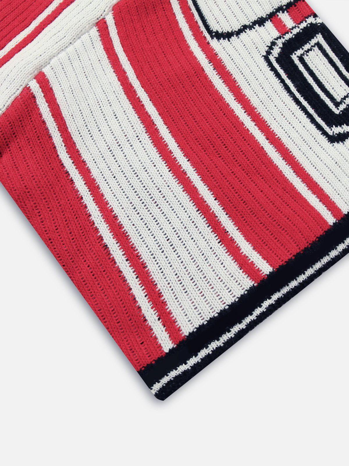 Aelfric Eden Number Stripe Graphic Knit Tee Product Image