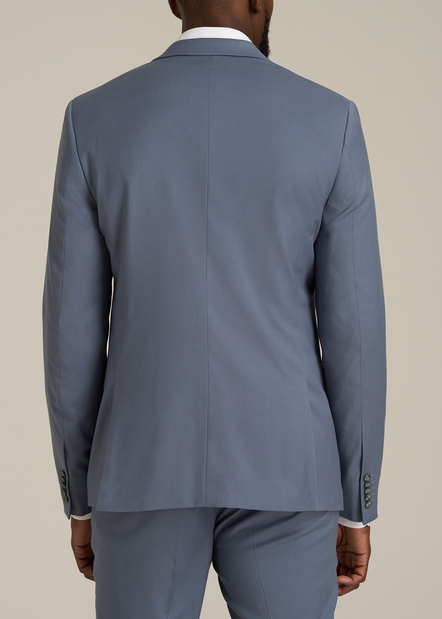 Suit Jacket for Tall Men in Blue Slate Product Image