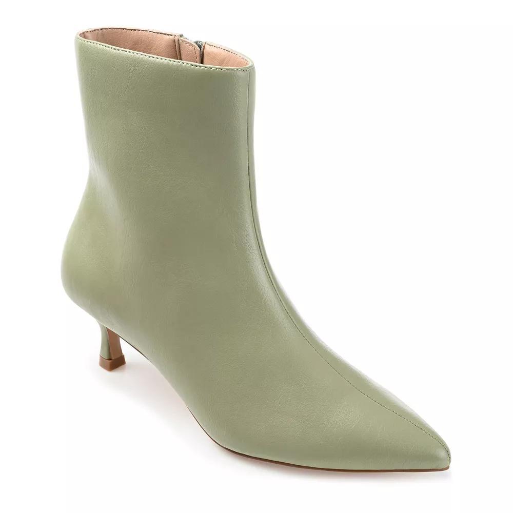 Journee Arely Tru Comfort Foam™ Women's Ankle Boots, Size: 8.5, Green Product Image