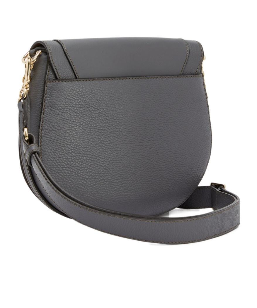 FURLA Club Leather Crossbody Bag In Black Product Image