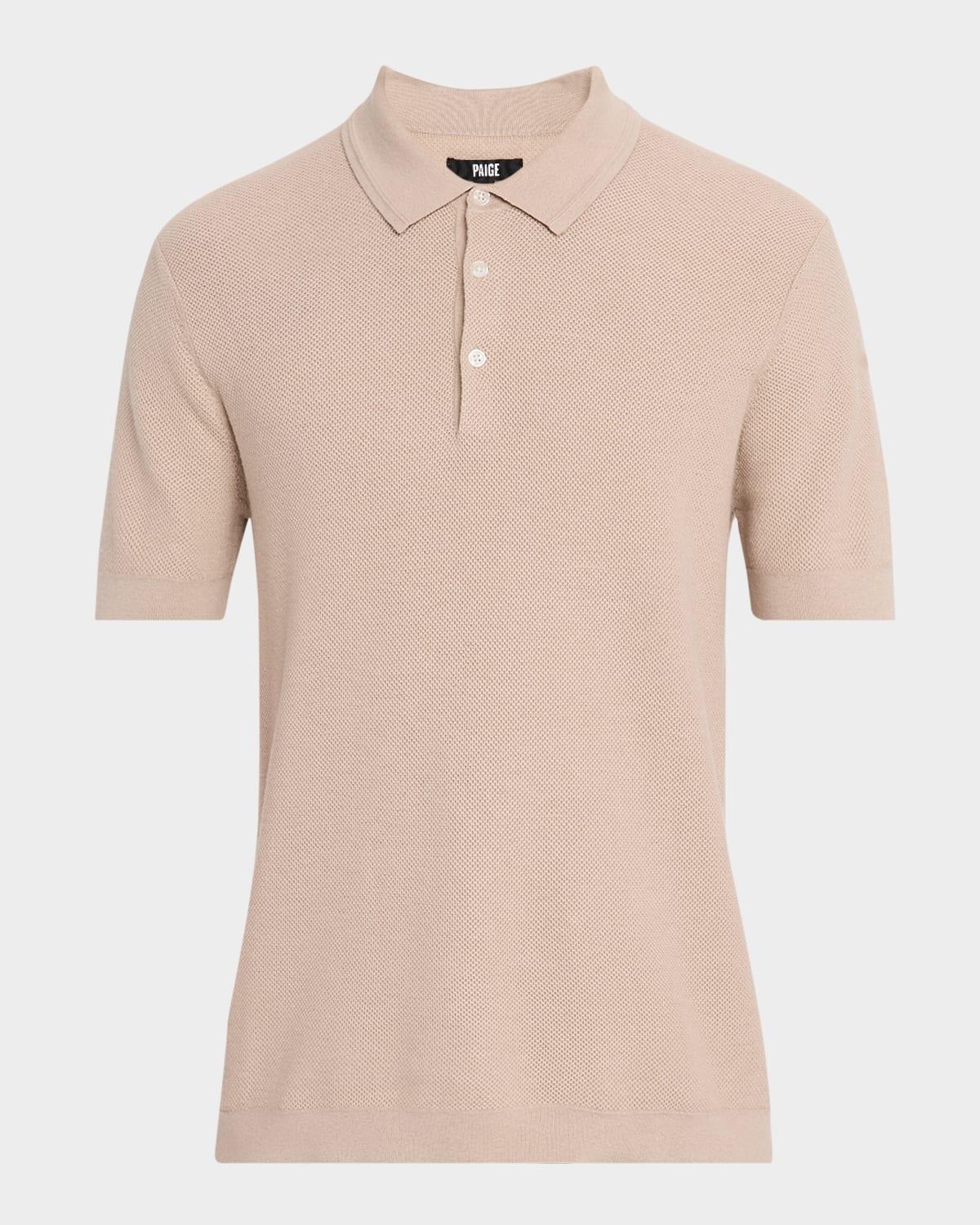 Mens Kiko Sweater Knit Polo Shirt Product Image