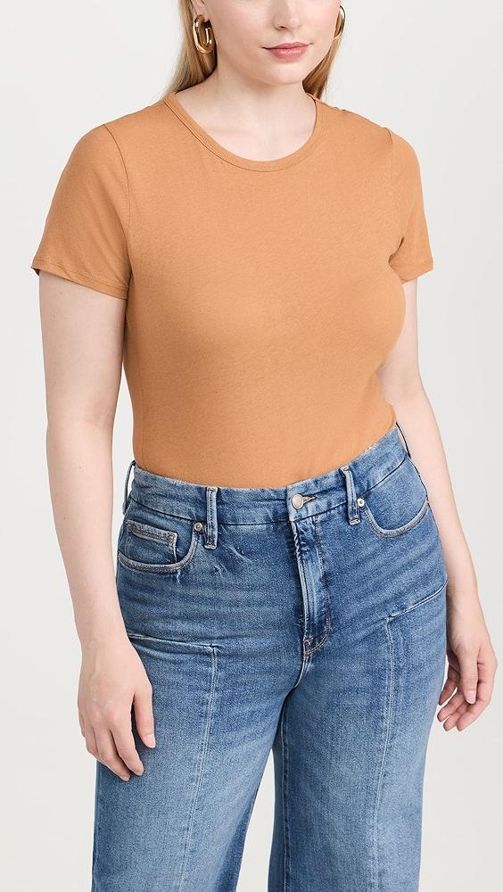 Good American Slim Fitted Tee | Shopbop Product Image