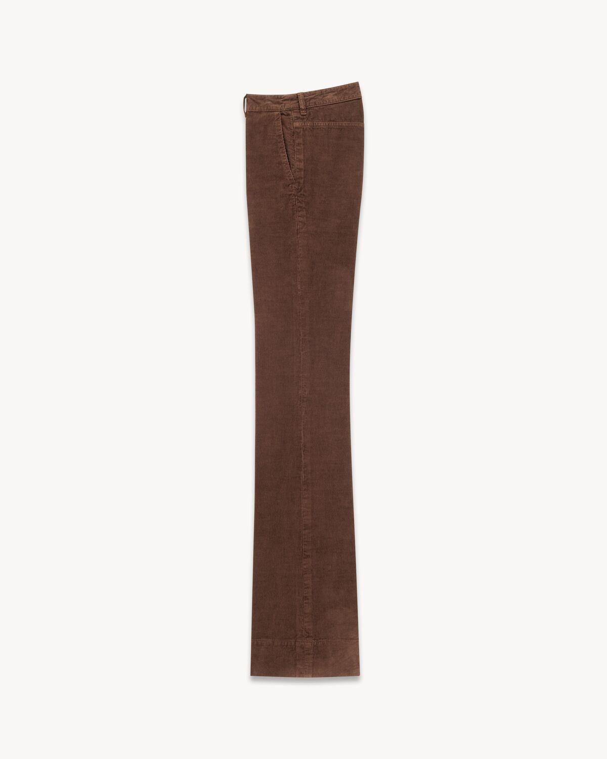 bootcut pants in corduroy | Saint Laurent | YSL.com Product Image