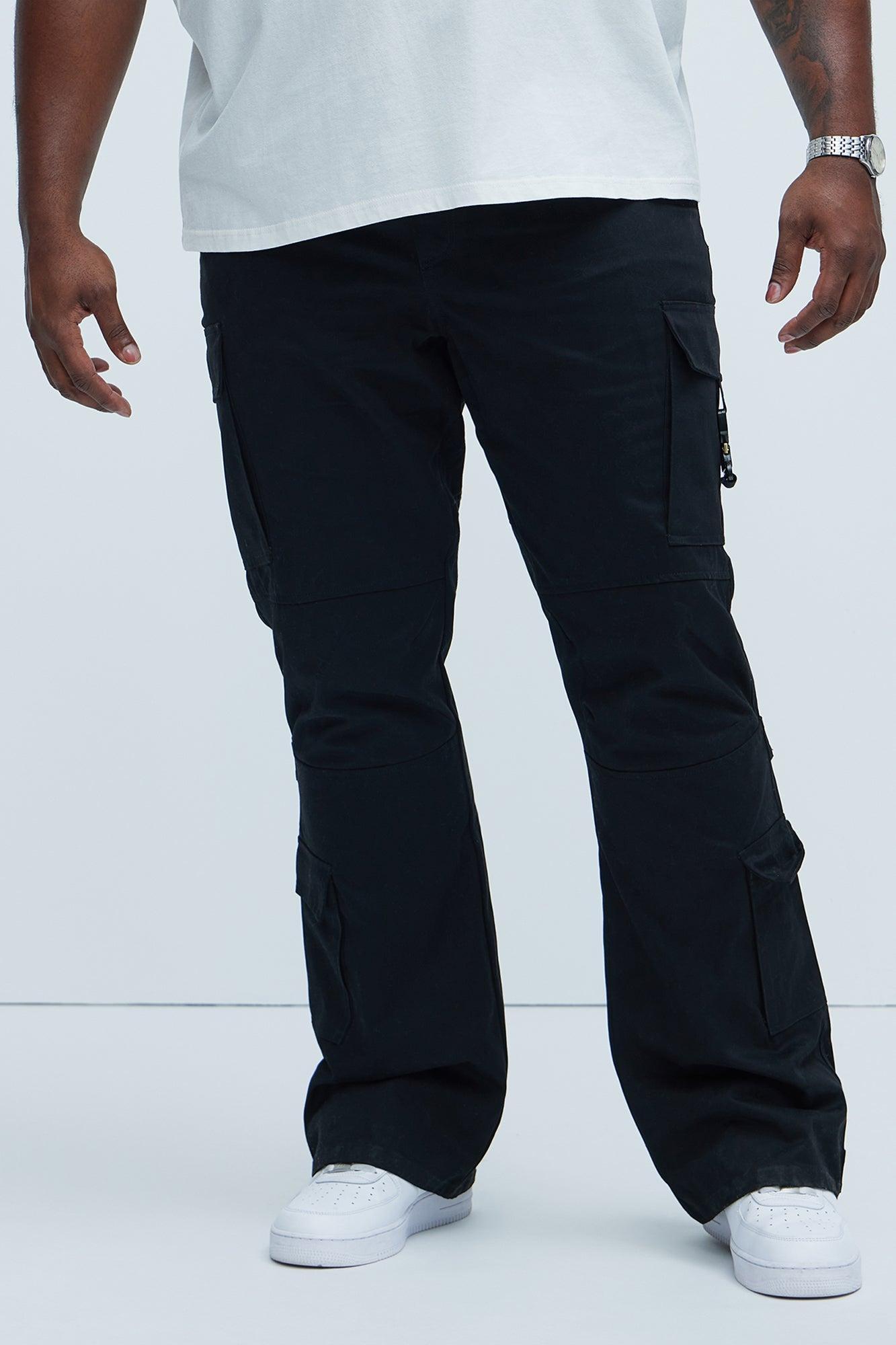 Nikko Slim Flare Pants - Black Product Image