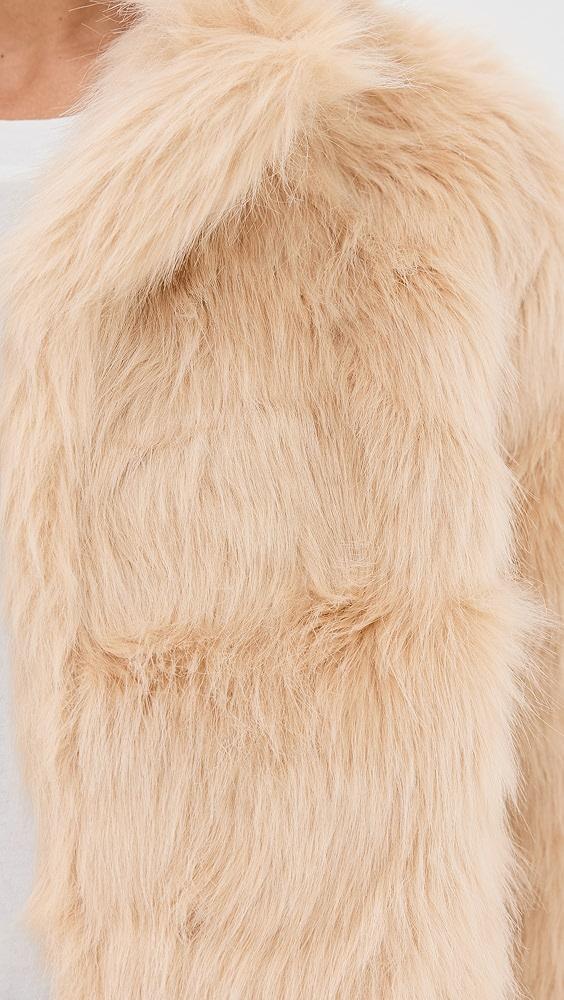 Lioness Bada Bing Faux Fur Jacket | Shopbop Product Image